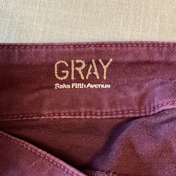 Saks Fifth Avenue Women's Plum Skinny Jeans - Picture 3 of 5